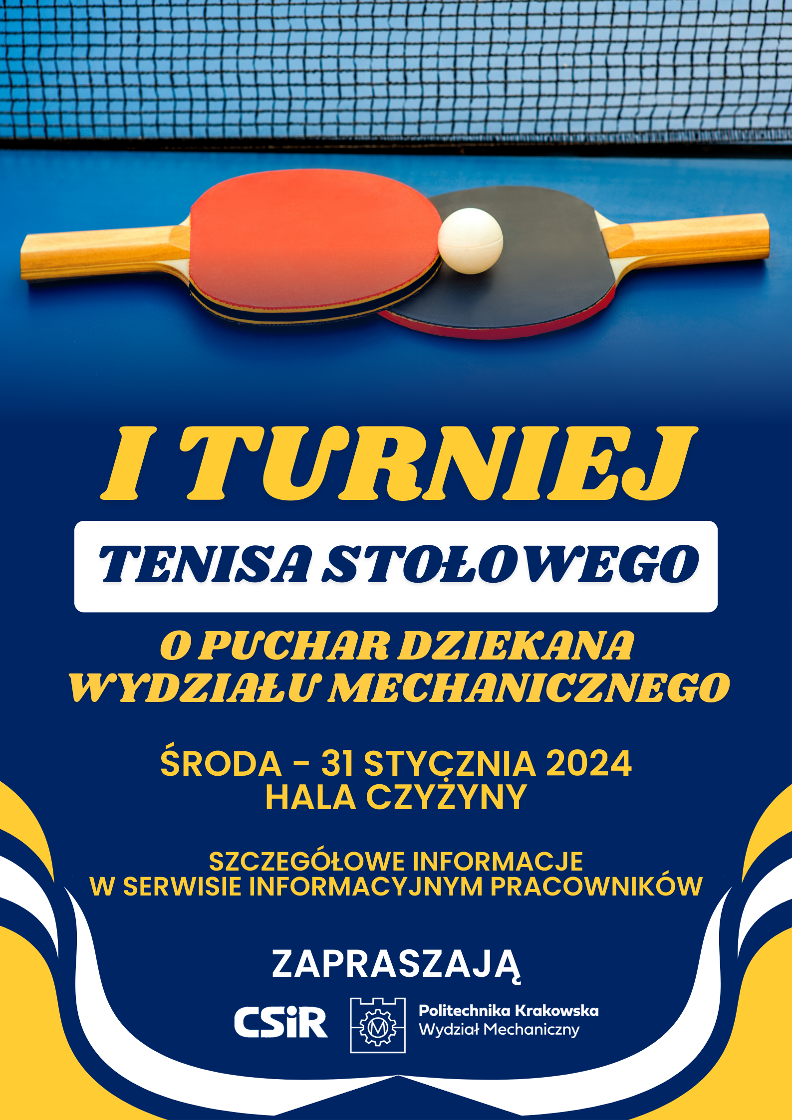 Turniej Tenisa Stołowego o Puchar Dziekana WM