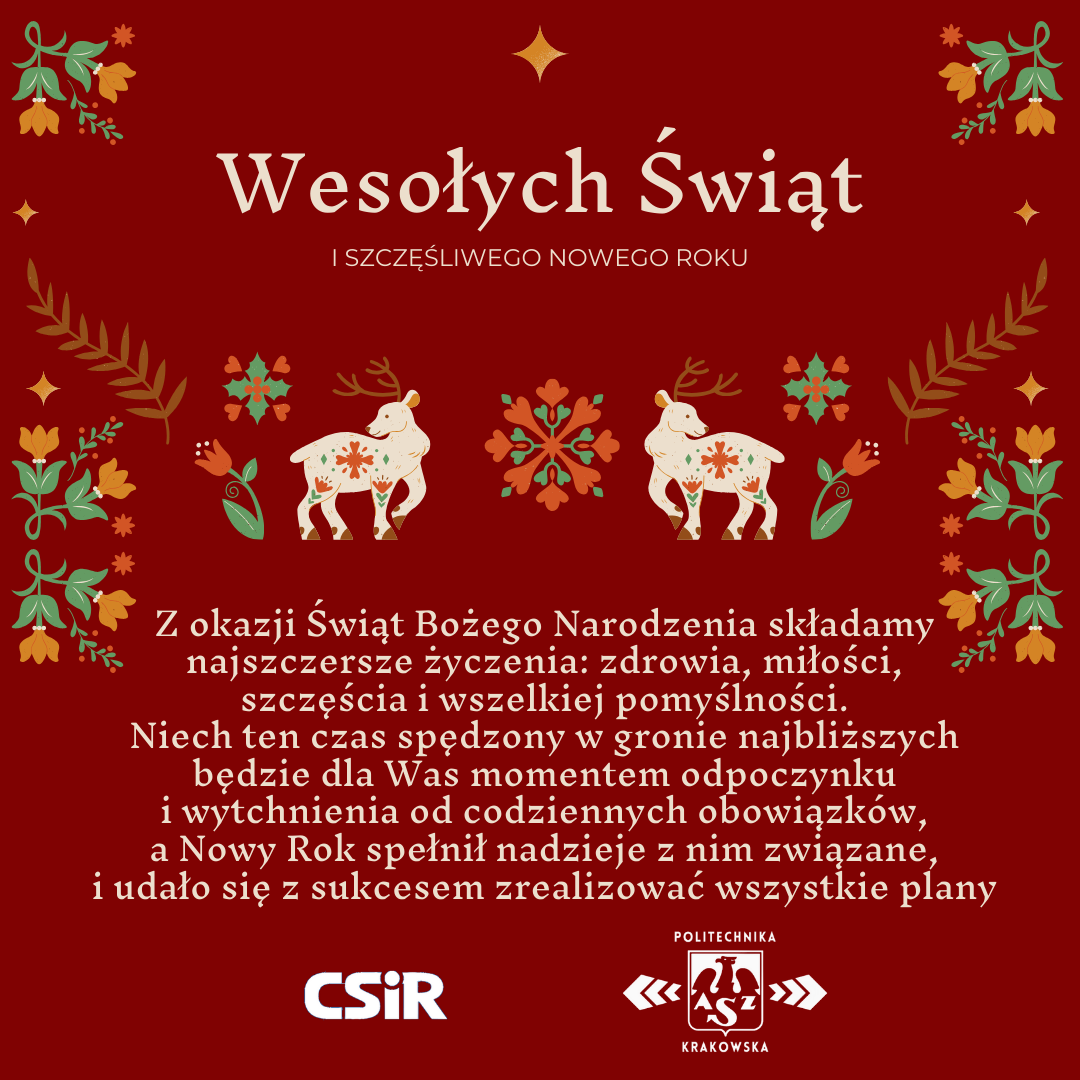 Życzenia z okazji Świąt